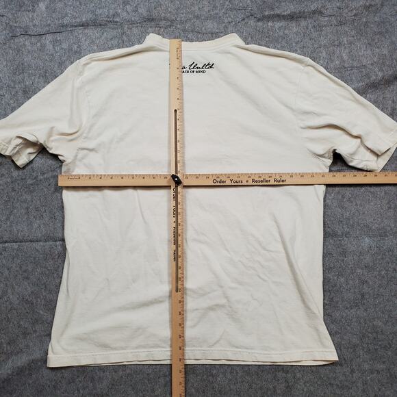 Ecko Unlimited Mens 2XL XXL Peace of Mind Graphic Tee Puff Skull Y2K 90s - Picture 8 of 11